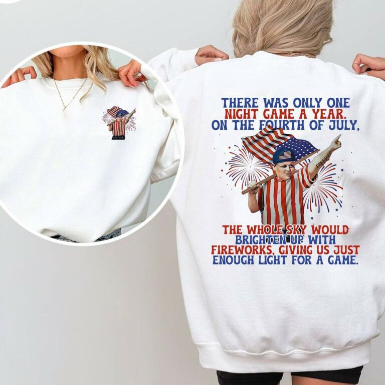 The Sandlot Hambino 4th of July 2 sides T shirt